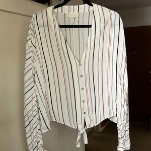 Melloday striped shirt